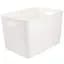Ящик для зберігання МВМ My Home FH-14 XXL 360х257х240 мм білий (FH-14 XXL WHITE) - мініатюра 1