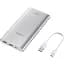 Зовнішній акумулятор Samsung 10000mAh 15W Silver [EB-P1100CSRGRU] [147591] - мініатюра 3