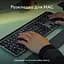 Комплект (клавіатура, миша) бездротовий Logitech MX Keys S Combo for Mac Space Grey (920-012845) - мініатюра 3