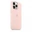 Чохол Silicone Case з MagSafe для Apple iPhone 13 Pro (6.1) (Chalk Pink) ААА [63900] - мініатюра 3