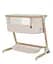Дитяче ліжечко Carrello Prima CRL16503 Honey Beige електронне укачування 6 рівнів висоти матрац Bluetooth - мініатюра 1