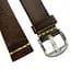 Кожаный ремешок Primolux C052B Steel buckle для часов Samsung Galaxy Watch 46 мм (SM-R800) Dark Brown - миниатюра 4