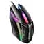 Комп'ютерна миша провідна Milang M3 USB з RGB підсвічуванням. Чорна - мініатюра 1