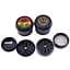 Гриндер для измельчения табака Ashtray HL-203 Конопля Black 3 шт. (10866) - миниатюра 2