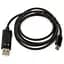 Кабель PowerPlant USB (M) – Type-C (M) с измерителем тока, 1 м - миниатюра 1