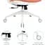 Офисное кресло OfficePro Balance OC550-W-DG-OR White/Dark Gray/Orange [148647] - миниатюра 14