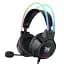 Игровые наушники проводные Onikuma X15 PRO геймерская гарнитура с микрофоном и RGB подсветкой Black (19113) - миниатюра 1