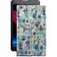 Чехол StatusCASE из экокожи для планшета Pixus Touch 7 3G Круги-цветные - миниатюра 1