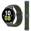 Нейлоновий ремінець Universal 22 mm Elastic Adjustment Samsung/Amazfit/Huawei Pine Green - мініатюра 3