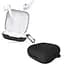 Чохол-накладка DK Silicone Candy Friendly з карабіном для Oppo Enco W51 (black) - мініатюра 1