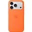Чохол Silicone Case with Button, Animation, MagSafe для Apple iPhone 17 Pro Orange ААА [149944] - мініатюра 1