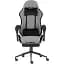 Геймерское кресло GT Racer серое с черным (X-2324 Fabric Gray/Black Suede) - миниатюра 2