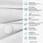 Дитяча постільна білизна в ліжечко MUSTACHE CS1, чорний (ChaplinFashion_84Quartz_140) - мініатюра 9