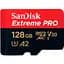 Карта памяти SanDisk microSDXC 128GB UHS-I Extreme Pro U3 V30 A2 + SD Adapter (SDSQXCD-128G-GN6MA) [100891] - миниатюра 3