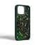 Кожаный чехол для Apple iPhone 14 Pro Max, Harder Nagas, зеленый, термополіуретан ТПУ + экокожа с имитацией шкуры Наги, панель, защита корпуса, противоударный, микрофибра, рамка вокру камеры, защита всего корпуса, (ARM76758) - миниатюра 2