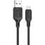 Кабель Hoco Micro USB Cool silicone charging data cable X90 1 м 2.4A - мініатюра 1