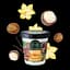 Крем для тела Vanilla Увлажняющий Body Desserts Organic Shop 450 мл - миниатюра 1
