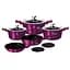 Набір посуду Berlinger Haus Metallic Line Royal Purple Edition, 10 шт (BH 1661N) - мініатюра 1