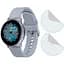 Защитная пленка для Samsung Galaxy Watch Active 2 40mm Aluminium Silver - 2шт прозрачная Watchbands (WB000A240PL2-ASILVER) - миниатюра 1