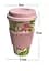 Стакан to go Becher Flamingo з бамбукового волокна 9х15см/350 мл - миниатюра 2