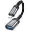 Мульти адаптер хаб Hoco UA24 Lightning to USB 2.0 серый - миниатюра 6