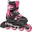 Ролики Rollerblade Microblade 33-36,5 Чорний-Рожевий - мініатюра 1
