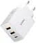 Мережевий зарядний пристрій Baseus Cube Fast Charger 2 USB+Type-C 30 W P10111402213-00 White - мініатюра 1