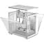 Корпус PcCooler C3 T500, White, Mid Tower, без БЖ, для ATX / Micro ATX / Mini ITX, 2xUSB 3.0 / 1xType-C, макс. CPU - 175 мм / GPU - 400 мм, бічна та передня панель із загартованого скла - миниатюра 7