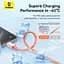 Кабель Baseus 0℃ Series Fast Charging Cable USB to Type-C 100W 1m P10368801731-00 Coral - мініатюра 4