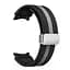 Ремінець для Samsung Galaxy Watch 4 40mm - чорно-сірий ширина кріплення 20мм силікон Watchbands Cls-way (W27-7WB39441171) - мініатюра 2