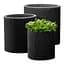 Горшок для цветов Keter 39 л Cylinder Planter Large серый - миниатюра 3