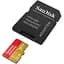 Карта памяти SanDisk 128GB microSD class 10 UHS-I U3 Extreme (SDSQXAA-128G-GN6MA) - миниатюра 2
