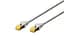 Патч-корд CAT 6a S-FTP 10м AWG 26/7 Cu LSZH сірий Digitus teh0018377 - мініатюра 1