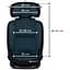 Автокрісло Kinderkraft Oneto3 i-Size Graphite Black чорне (00-00305212) - мініатюра 8