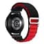 Ремешок для Xiaomi Amazfit Bip Bip Lite Bip U Bip 1S Bip 3 - черно-красный Watchbands NormalCloth Wave ширина крепления 20мм нейлоновый (W25-6WB30409530) - миниатюра 2