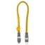 Дата кабель 6in1 inCharge XL 0.3m yellow Rolling Square (XLS03R) - мініатюра 1