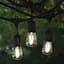 Гірлянда LED Light Edison вулична з ретро лампами 15 шт. 220V 10 метрів з перехідником - мініатюра 7