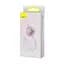 Кабель Baseus Bright Mirror 2 Series Retractable 3 in 1 Fast Charging Data Cable USB to M+L+C 3.5A 1.1 м Purple - мініатюра 2
