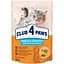 Вологий корм Club 4 Paws Premium з куркою в соусі для дорослих котів з чутливим травленням 80 г - мініатюра 1