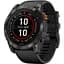 Смарт-годинник Garmin Fenix 7X Pro Solar Edition Slate Gray with Black Band (010-02778-00) [86522] - мініатюра 1