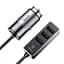Автомобильное зарядное устройство для Baseus Enjoy Together 4-in-1 Black CCTON-01 - миниатюра 1