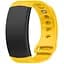 Силиконовый ремешок Primo для фитнеса браслета Samsung Gear Fit 2/Fit 2 Pro (SM-R360/R365) L Yellow - миниатюра 1