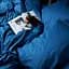 Набір наволочок Moon&Star Satin Premium Deep Blue 60х60 см 2 шт - мініатюра 4