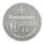 Батарейка дискова Panasonic CR2430, 3V (18591) - мініатюра 2