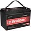 Аккумулятор Dumfume LiFePO4 12V (12.8V/100Ah/1280Wh) (Dumfume-12,8V/100Ah) [164634] - миниатюра 1