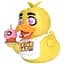 Фигурка Утка TUBBZ Пять ночей с Фредди Чика Five Nights at Freddy's Chica 9 см - миниатюра 1