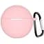 Чохол-накладка DK для Oppo Enco Buds 2 W14 Silicone Candy Friendly з карабіном (016044) (pink) - мініатюра 1