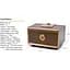Портативна колонка ретро Kisonli G2 Bluetooth 1200 mAh 10 Вт Dark Wood - мініатюра 5