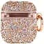 TPU чехол Bling World Rock Diamond для наушников AirPods 1/2 Розовый - миниатюра 2