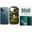 Захисна плівка SKLO Back (тил+грани без углов+лого) Camo для Apple iPhone 13 mini (5.4) Коричневий / Army Brown - мініатюра 1